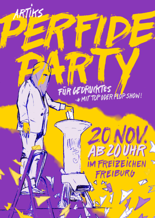 Plakat Perfide Party