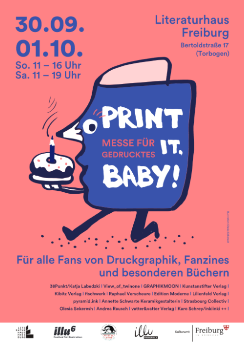 Poster zur Print it, Baby! Messe
