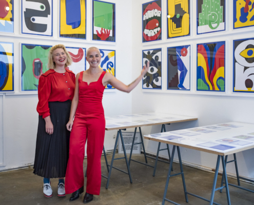 Joni Marriott und Birte Spreuer