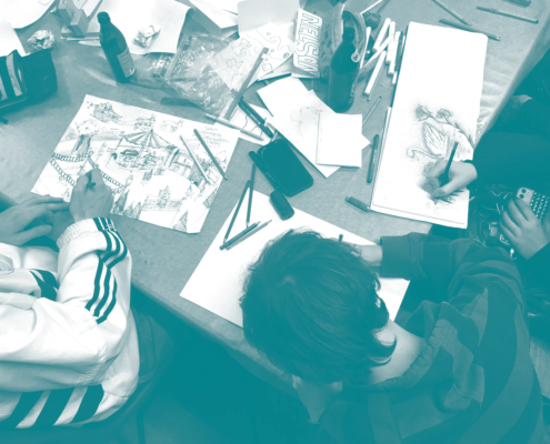 Veranstaltungsfoto Drink & Draw