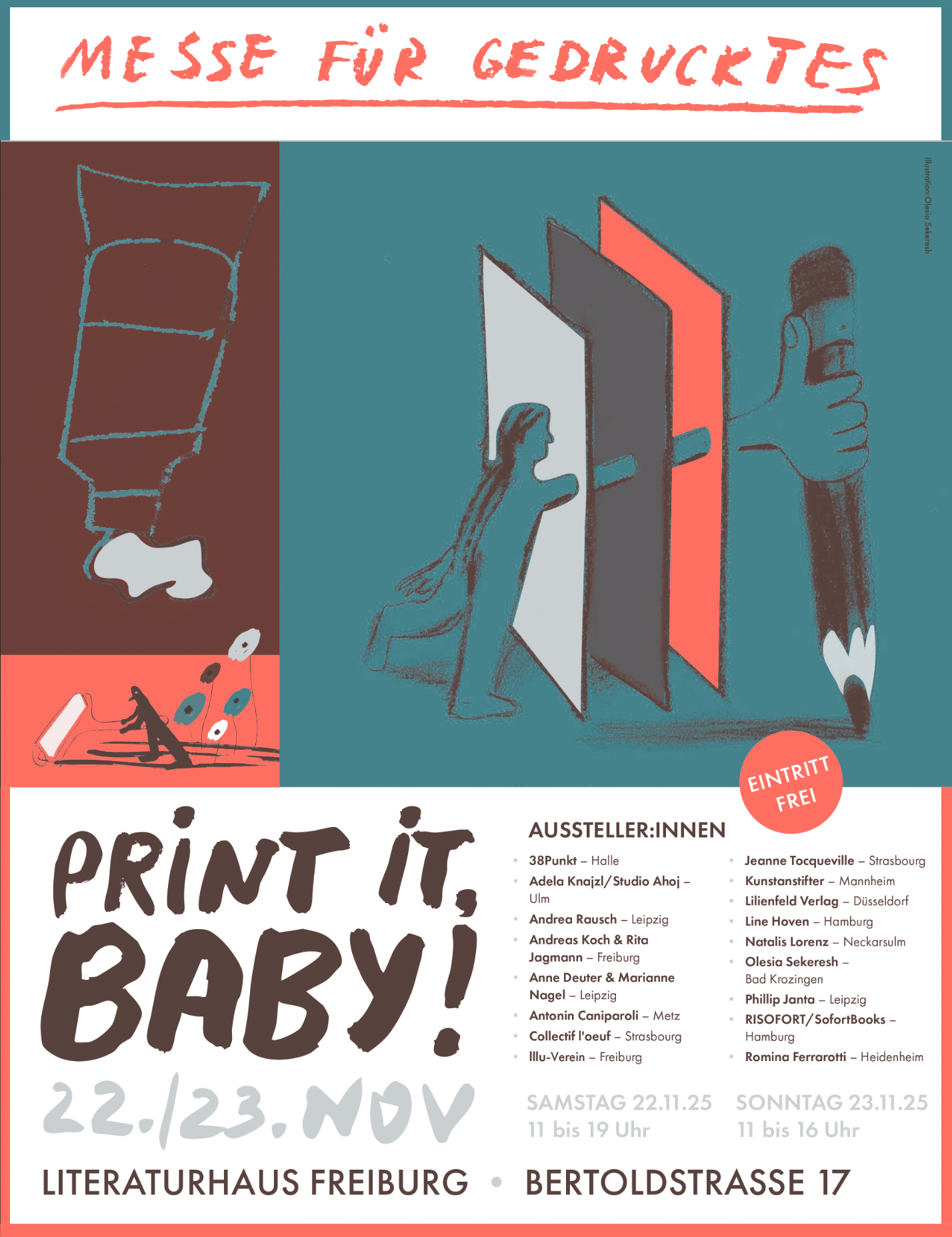 Veranstaltungsposter Print it, Baby!