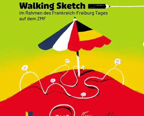 Walking Sketch im Rahmen des Frankreich-Freiburg-Tages auf dem ZMF 2026
